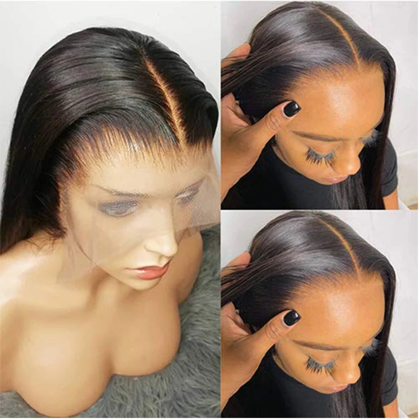Perruque Lace Frontal HD 13x4 lisse cheveux humain 100% Naturels l Triple K store